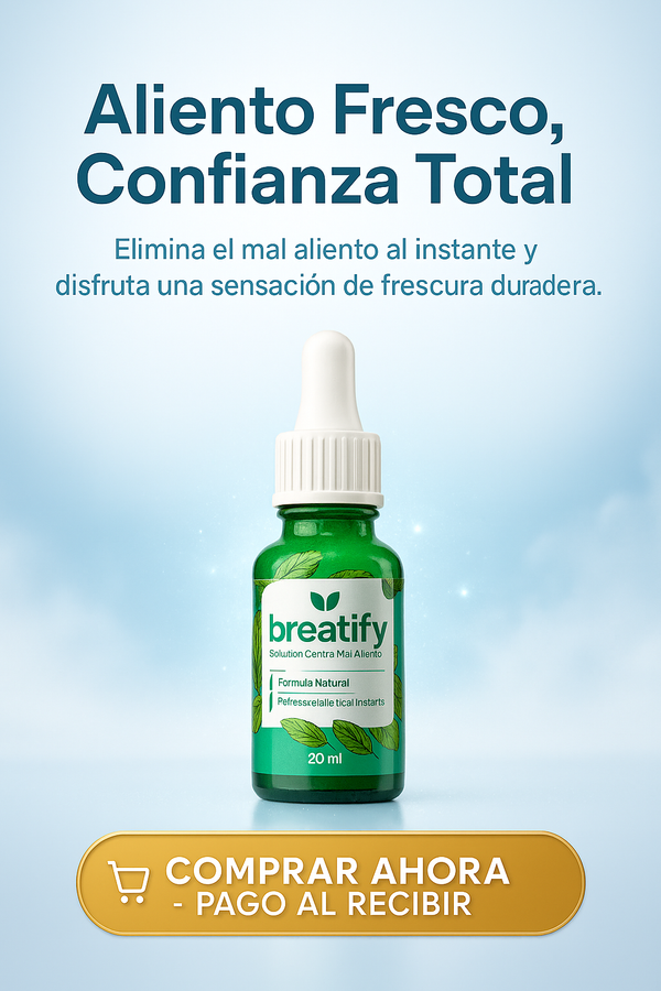 2 x 1 BREATIFY - GOTAS CONTRA EL MAL ALIENTO 🔥