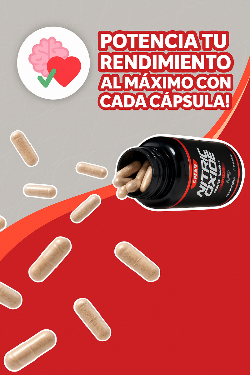 OXIDO NITRICO BOOSTER - POTENCIA TU RENDIMIENTO 🔥¡ÚLTIMAS UNIDADES!🔥