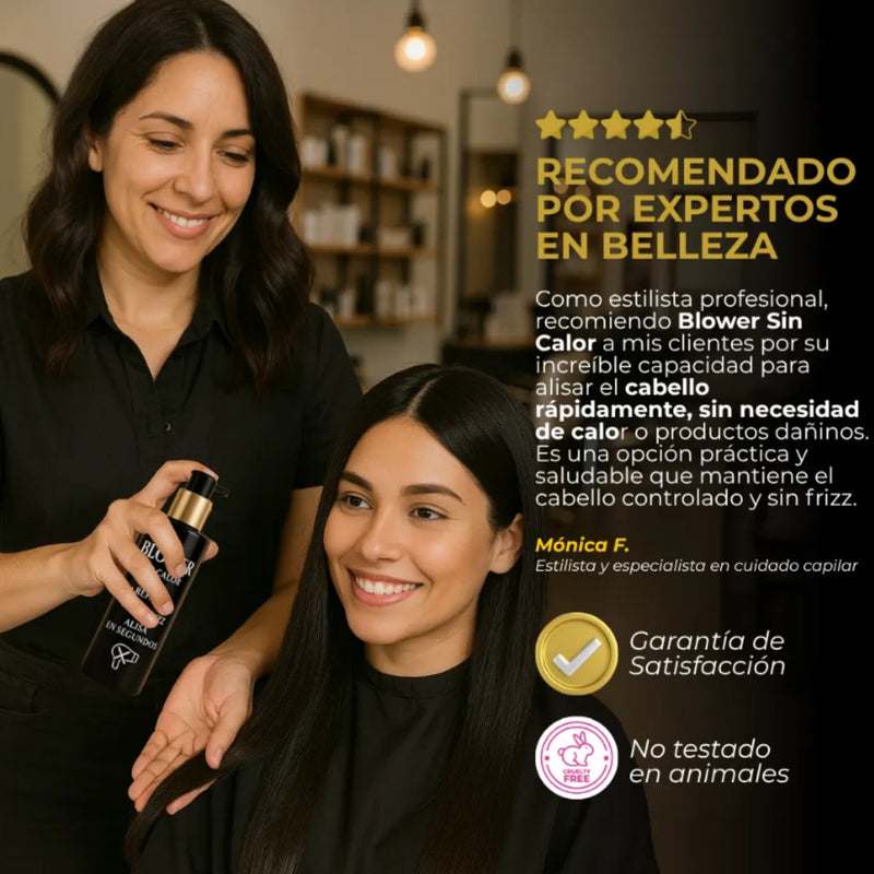 Blower Sin Calor - Crema Para El Cabello