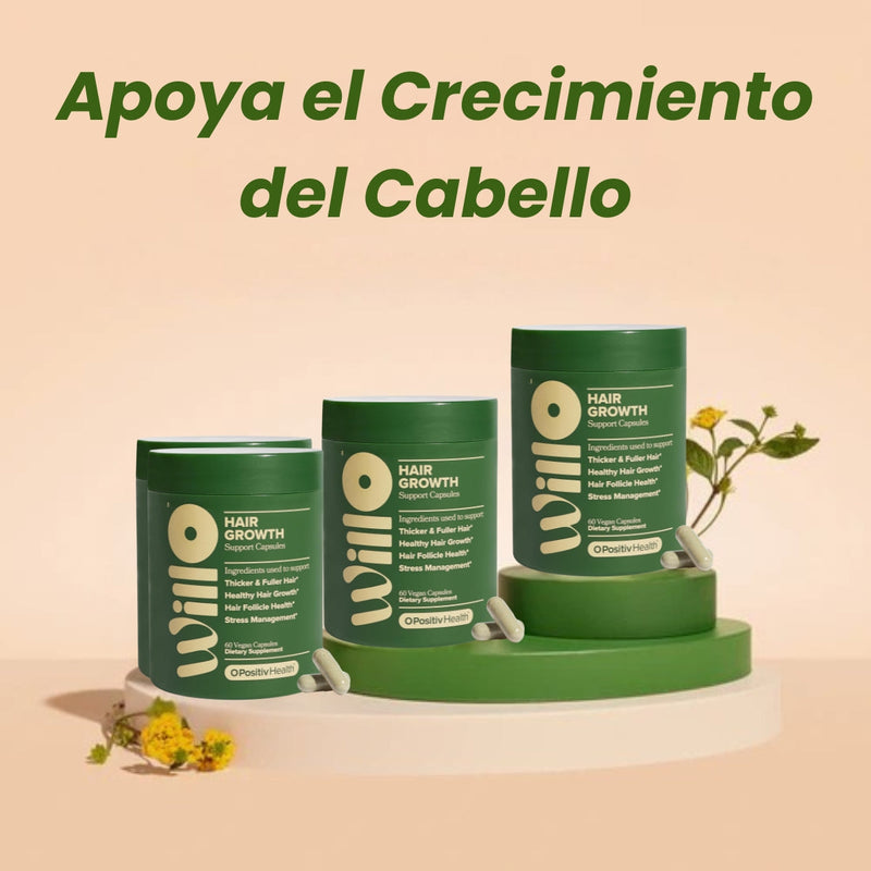 WILLO Cápsulas para el crecimiento del cabello - OFERTA 2x1