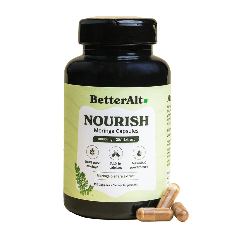 BetterAlt - Capsulas Moringa Energía verde, vida real - OFERTA 2X1
