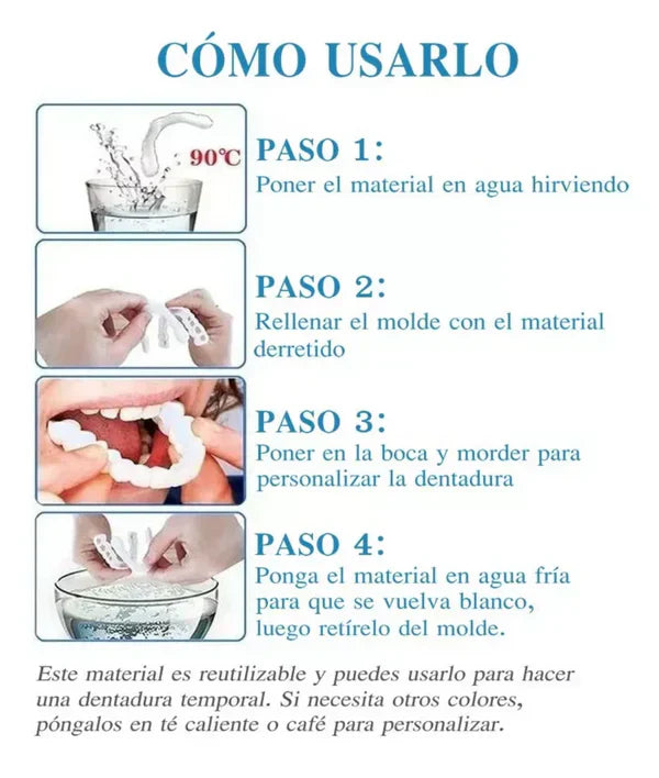 Carillas dentales - Descubre el poder de una sonrisa blanca - OFERTA 3X1