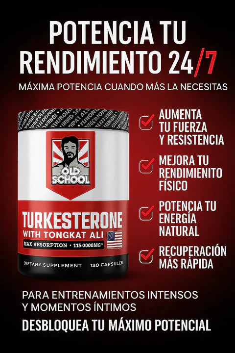TURKESTERONE - COMPRA 1 Y LLEVA 2 UNIDADES