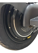 Scooter Elétrica Yoo Mobility Y-200 350w Farol Led Scooter Cor Negro