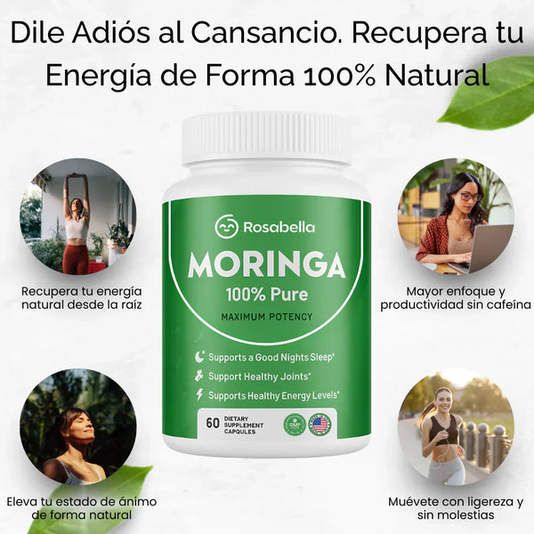Rosabella Moringa™ - Recupera tu Vitalidad - OFERTA 2X1
