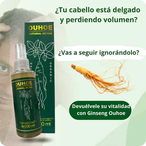 Tonico profesional para el crecimiento del cabello (Tratamiento completo)🔥