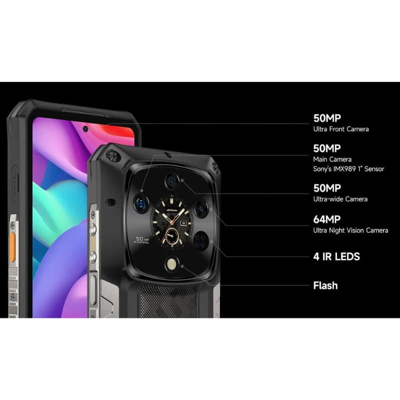 Ulefone Armor 28 Ultra 5G 16GB/1TB Preto