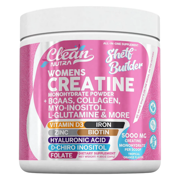 WomenCreatine - Fuerza femenina en cada sorbo.