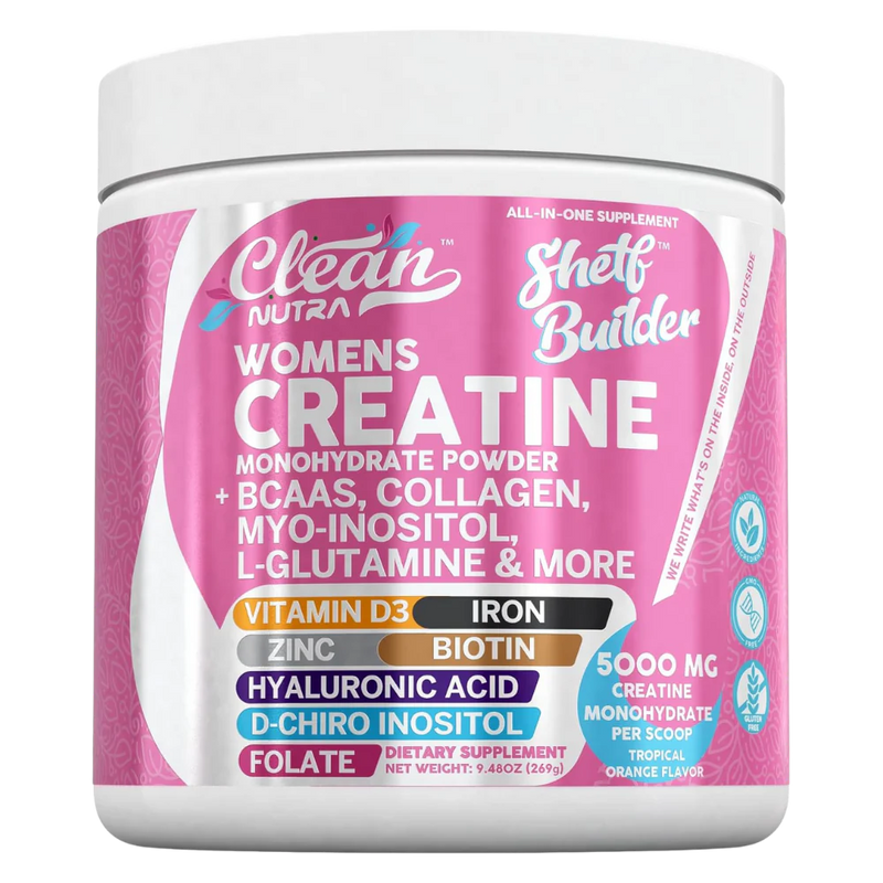 WomenCreatine - Fuerza femenina en cada sorbo.