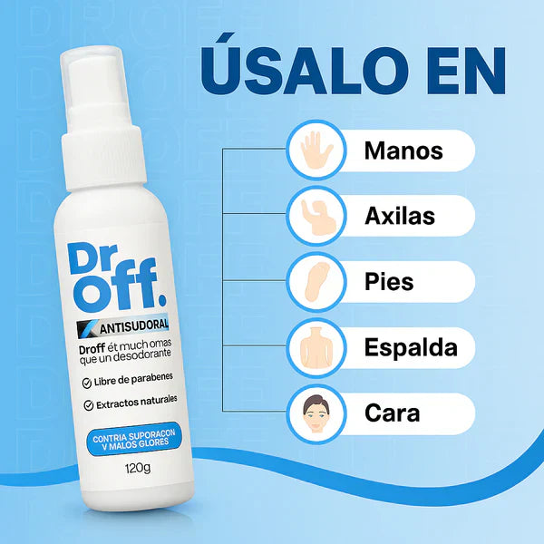 DrOFF🧑‍⚕️Tratamiento médico contra el sudor
