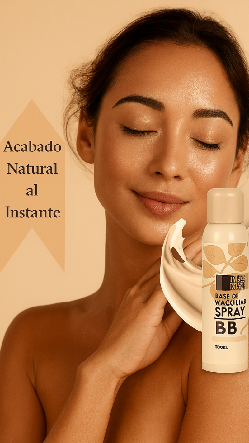 2 x 1 BBSpray - Maquillaje Rápido, Look Natural