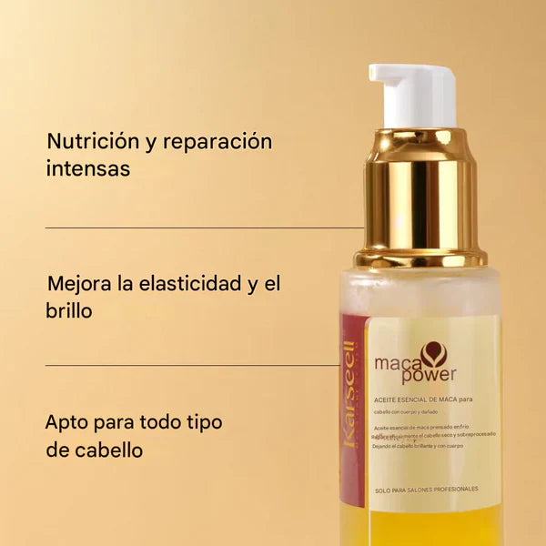 PROMOCIÓN 2 X 1 -Mascarilla capilar de colágeno Karseell + conjunto de aceite de argán