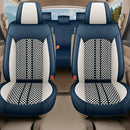 Funda universal completa para coche Evotek en piel auténtica con airbag + REGALOS GRATIS: 3 alfombrillas y funda para volante