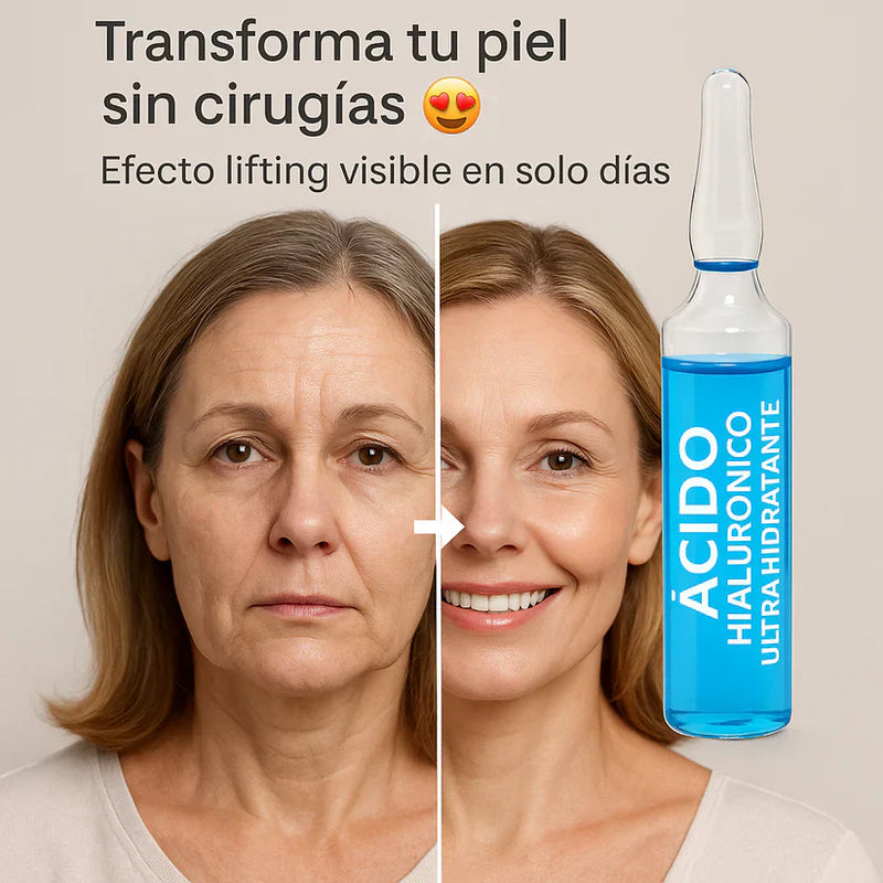 Ampollas de ácido hialurónico GlowRevive - Adios arrugas [2 packs x 1]